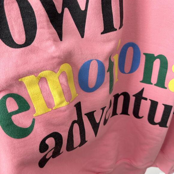 The Mayfair Group “Choose Your Own Emotional Adventure” Pink Sweatshirt One Size - Picture 4 of 7